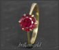 Preview: Gold Ring aus 585 Gelbgold; 2,0ct Rubin